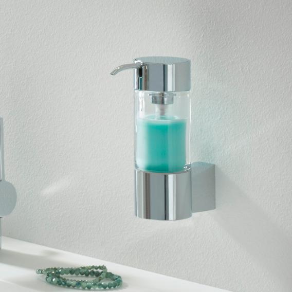 Emco System2 liquid soap dispenser, wall-mounted