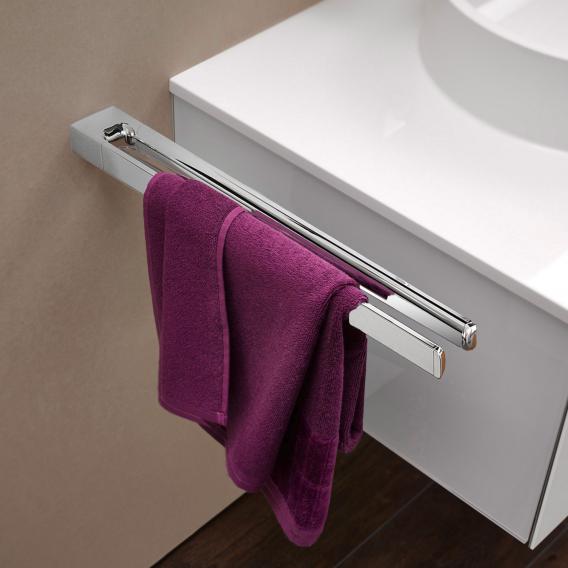 Emco Trend double towel bar, fixed