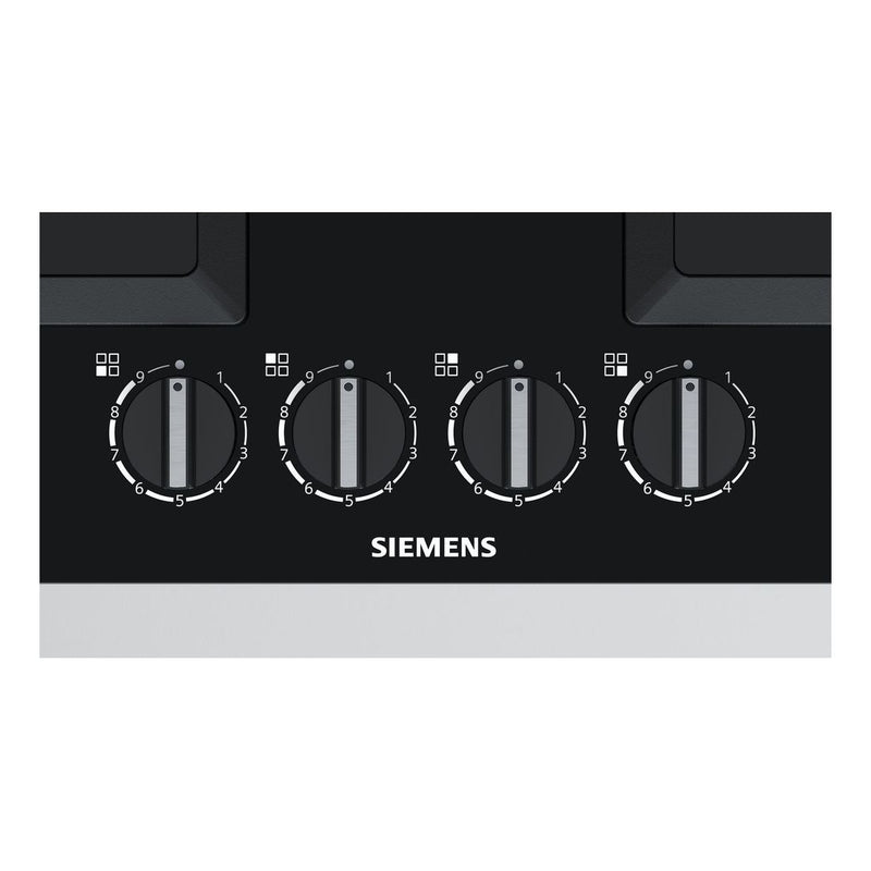 Siemens - IQ500 Gas Hob 60 cm Tempered Glass, Black EP6A6HB20 