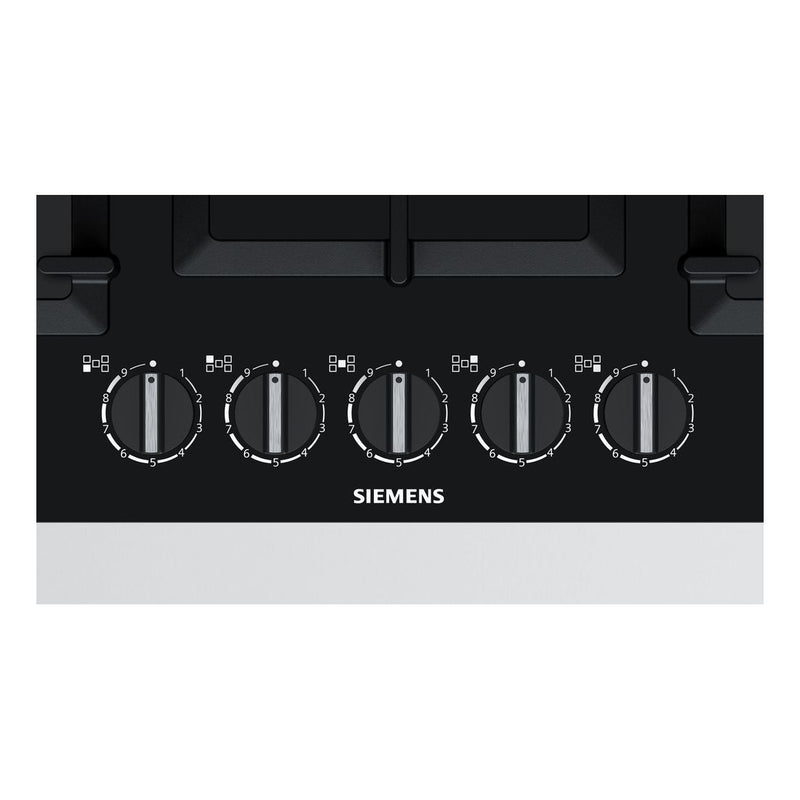 Siemens - IQ500 Gas Hob 75 cm Tempered Glass, Black EP7A6QB90 
