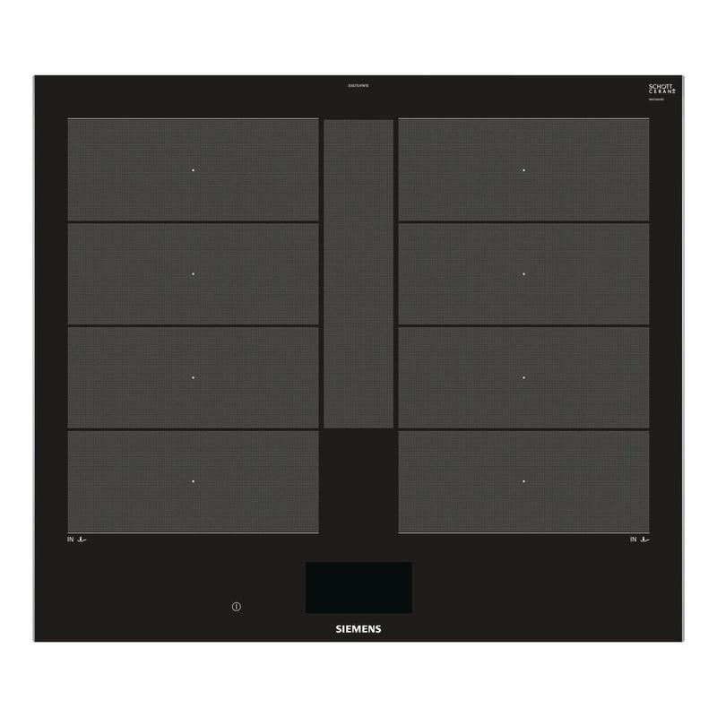 Siemens - IQ700 Induction Hob 60 cm Black, Surface Mount With Frame EX675JYW1E 