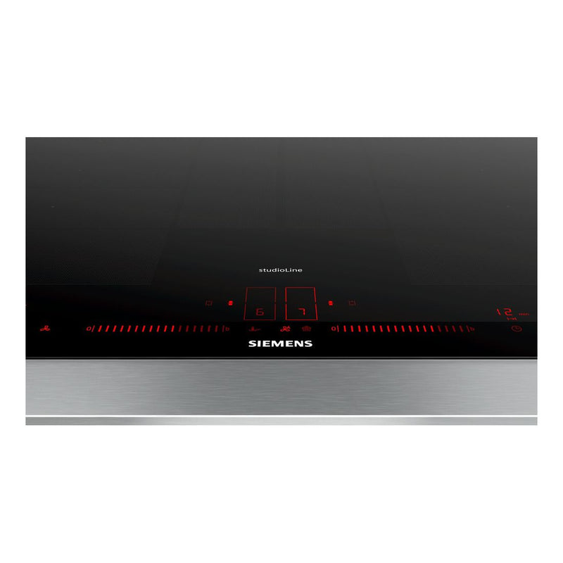 Siemens - IQ700 Induction Hob 80 cm Black, Surface Mount With Frame EX877LYV5E 