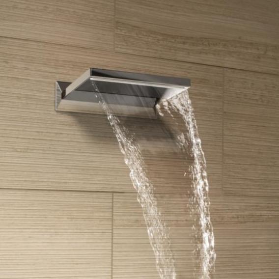 高儀 Allure Brilliant 瀑布噴頭，適用於浴缸和淋浴超鋼