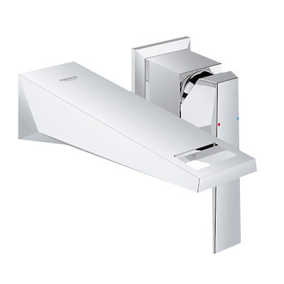 Grohe Allure Brilliant wall-mounted two hole basin mixer projection