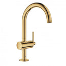 Grohe Atrio 單把手面盆配件 L 尺寸，附推開式廢水閥