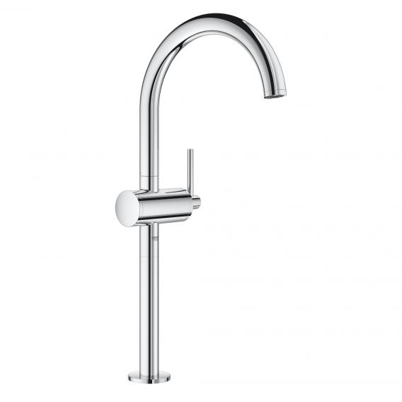 Grohe Atrio single lever basin fitting XL size with Push-Open waste valve