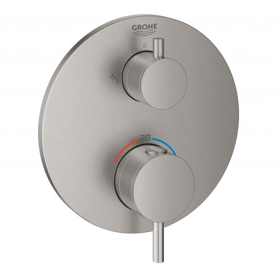 Grohe Atrio thermostatic shower mixer with two-way diverter for Rapido SmartBox chrome