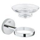 Grohe BauCosmopolitan 浴室套裝，附鍍鉻肥皂盒