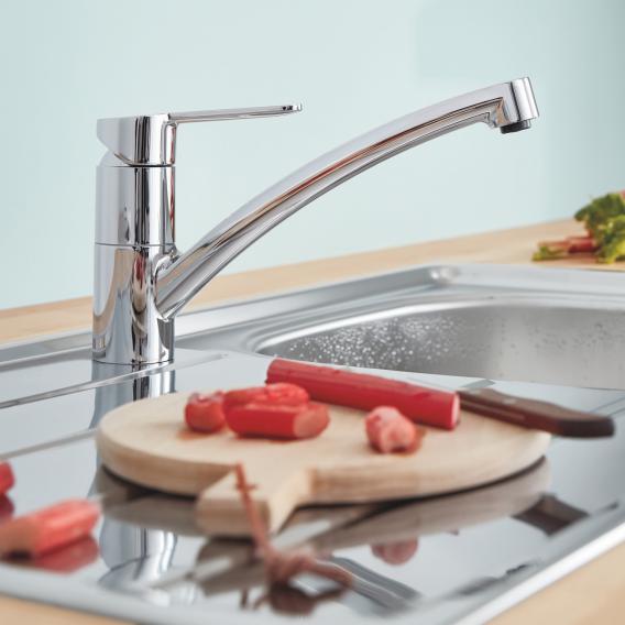 Grohe BauEco single lever kitchen mixer tap