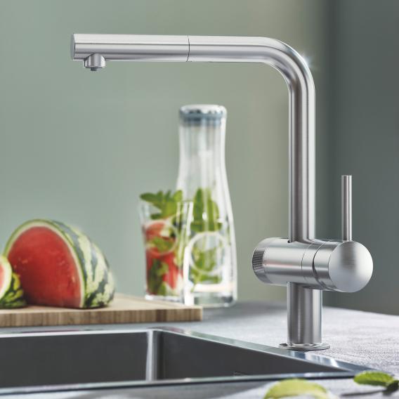 Grohe Blue Minta the NEW lever kitchen mixer tap