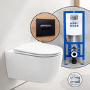 Grohe Essence 全套壁掛式馬桶，附 neeos 前牆元件