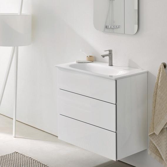 Grohe Essence washbasin with vanity unit with 3 pull-out compartments
