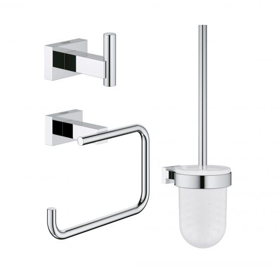Grohe Essentials Cube toilet set 3 in 1