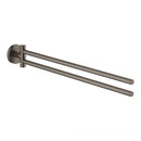 Grohe Essentials double towel bar supersteel