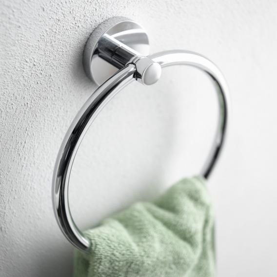 Grohe Essentials towel ring chrome
