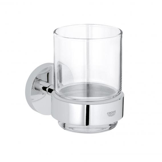 Grohe Essentials tumbler with holder chrome