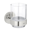 Grohe Essentials tumbler with holder chrome
