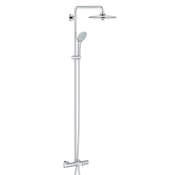 Grohe Euphoria System 260 shower system with wallmounted thermostatic