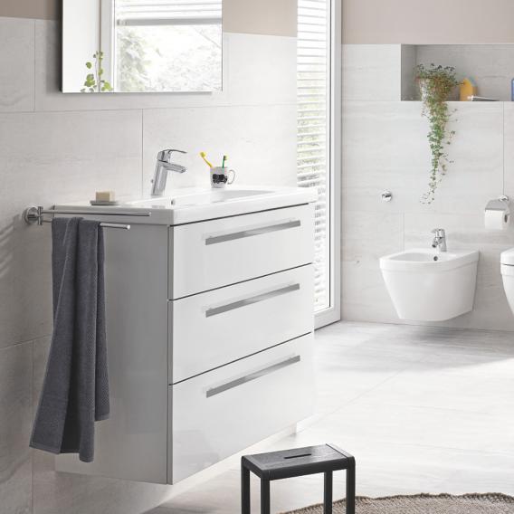 Grohe Euro washbasin with vanity unit with 3 pull-out compartments