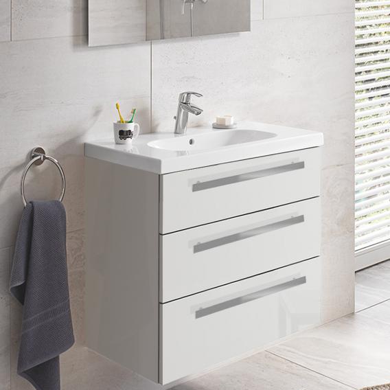 Grohe Euro washbasin with vanity unit with 3 pull-out compartments