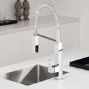 Grohe Eurocube professional single-lever kitchen mixer tap chrome