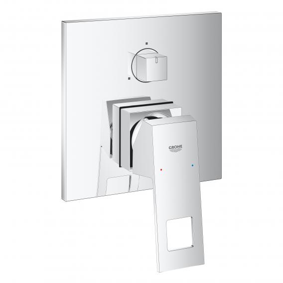 Grohe Eurocube single-lever mixer with three-way diverter for Rapido SmartBox