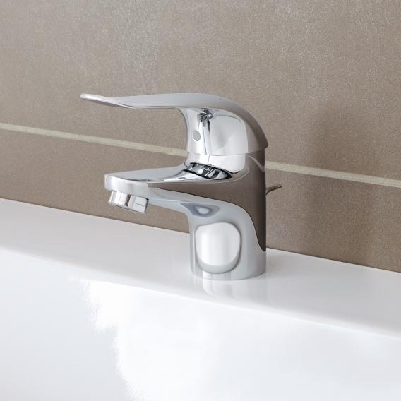 Grohe Euroeco Special single-lever basin mixer with pop-up waste set