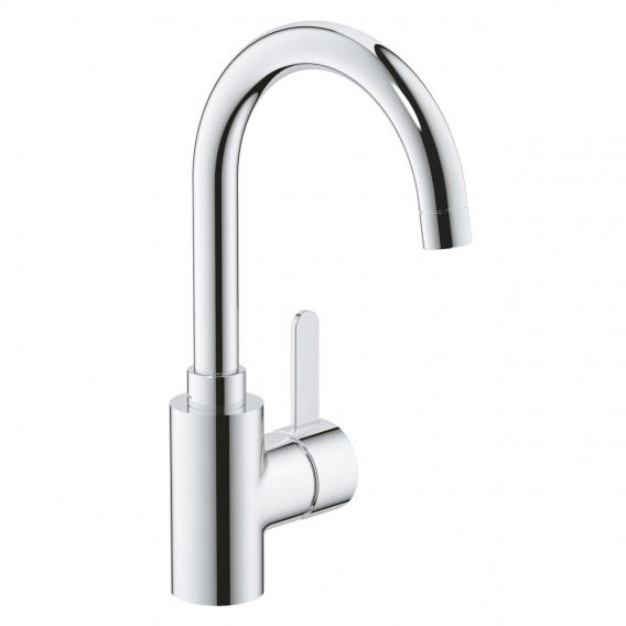 Grohe Eurosmart Cosmopolitan single lever basin fitting, L size with Push-Open waste valve