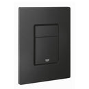 Grohe Even flush plate black