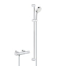 Grohe Grohtherm 800 Cosmopolitan 恆溫淋浴龍頭，附淋浴套件高度
