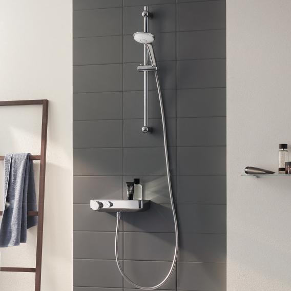 Grohe Grohtherm SmartControl thermostatic shower mixer with shower set
