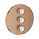 高儀高特朗 SmartControl 三重隱藏式閥門 月白/鍍鉻