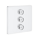 高儀高特朗 SmartControl 三重隱藏式閥門 月白/鍍鉻