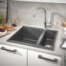 Grohe K500 kitchen sink with half bowl