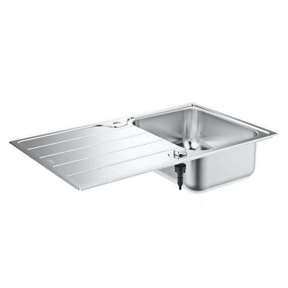 Grohe K500 kitchen sink with drainer