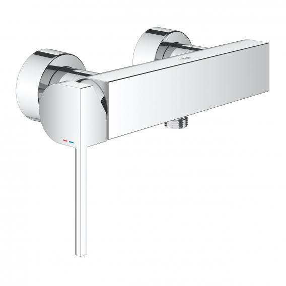 Grohe Plus wall-mounted single lever shower mixer chrome