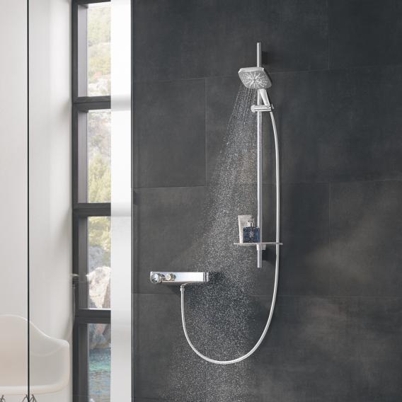 Grohe Rainshower SmartActive Cube 130 shower rail set height