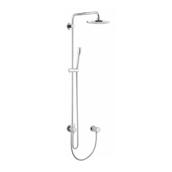 Grohe Rainshower System 210 shower system with exposed diverter fittin ...
