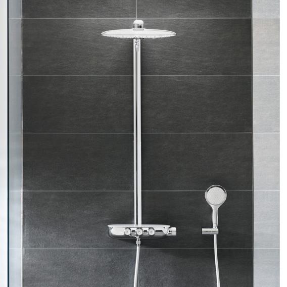 Grohe Rainshower System SmartControl 360 DUO shower systen with thermostatic mixer chrome