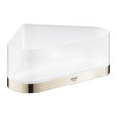 Grohe Selection 轉角淋浴盆，附鍍鉻支架