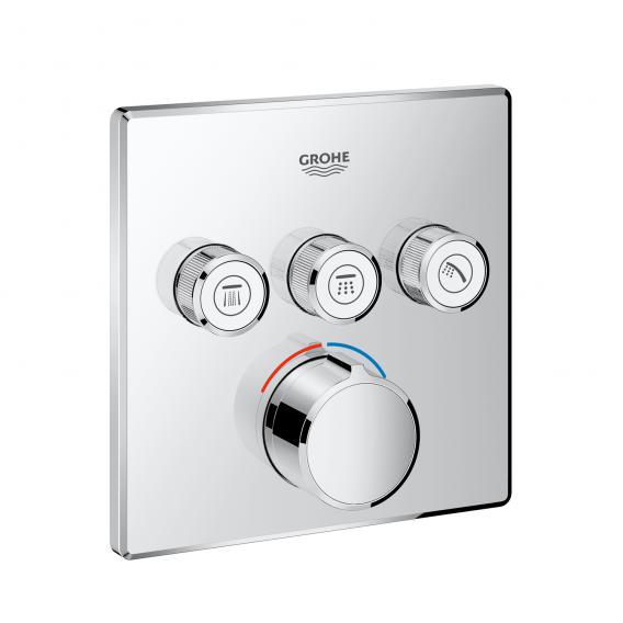Grohe SmartControl mixer with 3 shut-off valves