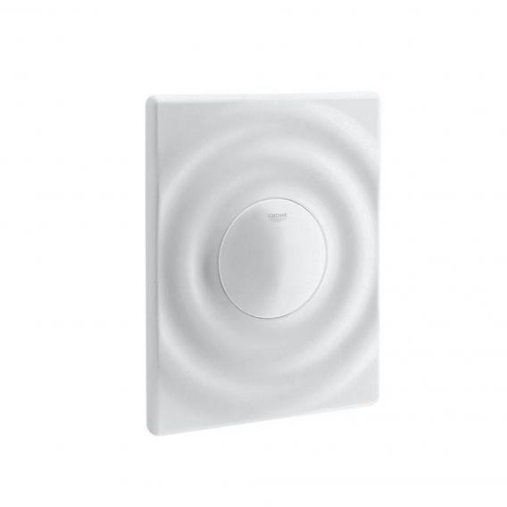 Grohe Surf cover plate for vertical installation chrome