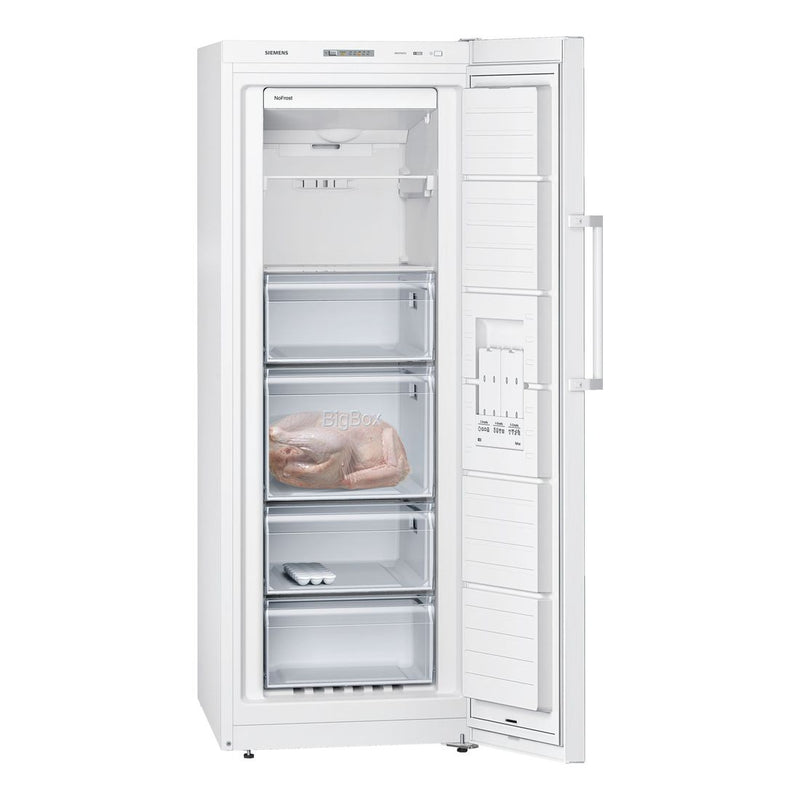 Siemens - IQ300 Free-standing Freezer 161 x 60 cm White GS29NVW3PG 
