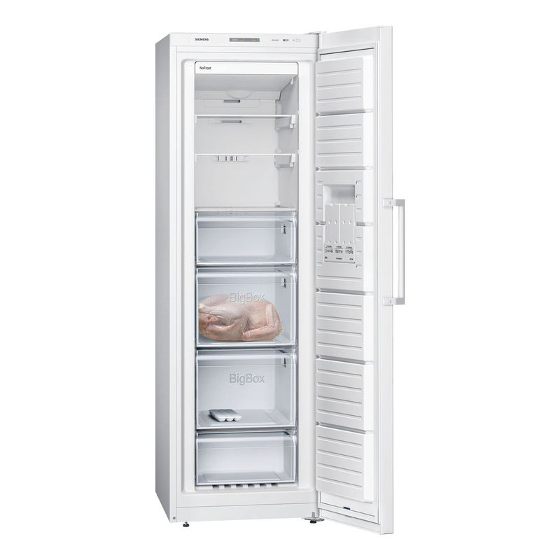 Siemens - IQ300 Free-standing Freezer 186 x 60 cm White GS36NVW3PG 