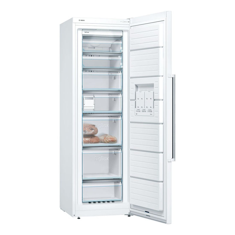 博世-系列| 6 獨立式冰櫃 186 x 60 cm 白色 GSN36BWFV