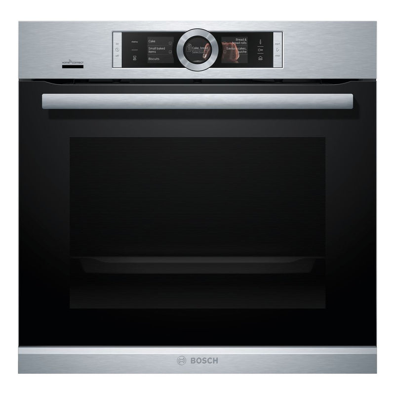 Bosch - Serie | 8 Built-in Oven With Added Steam Function 60 x 60 cm Stainless Steel HRG6769S6B 