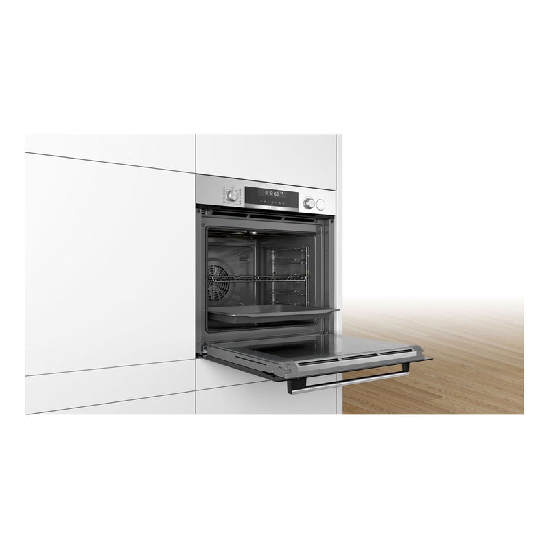 Bosch - Serie | 6 Built-in Oven With Added Steam Function 60 x 60 cm Stainless Steel HRS578BS6B