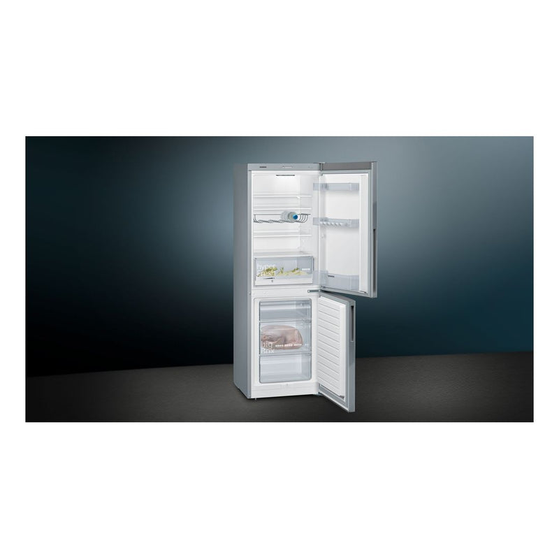 Siemens - IQ300 Free-standing Fridge-freezer With Freezer At Bottom 176 x 60 cm Inox-easyclean KG33VVIEAG 