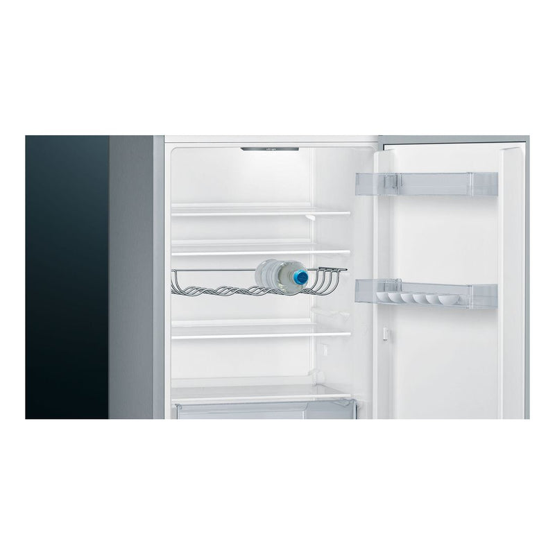 Siemens - IQ300 Free-standing Fridge-freezer With Freezer At Bottom 176 x 60 cm Inox-easyclean KG33VVIEAG 