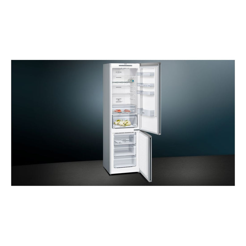 Siemens - IQ300 Free-standing Fridge-freezer With Freezer At Bottom 203 x 60 cm Inox-easyclean KG39NVIEC 